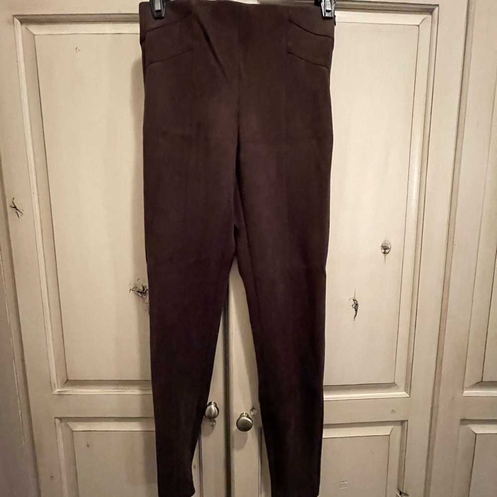 Suede Zara leggings